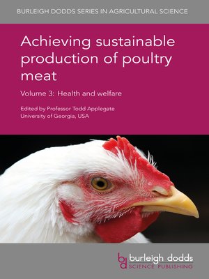 cover image of Achieving sustainable production of poultry meat Volume 3